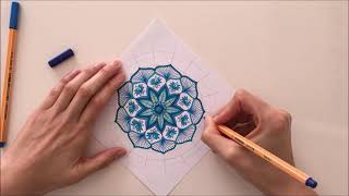 Mandala Çizimi / Mandala Drawing