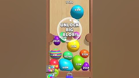 Blob Merge 3D: Unlock 128M ( 128 Million) Android Gameplay Walkthrough |2048