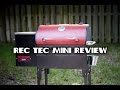 REC TEC Mini Pellet Grill Review