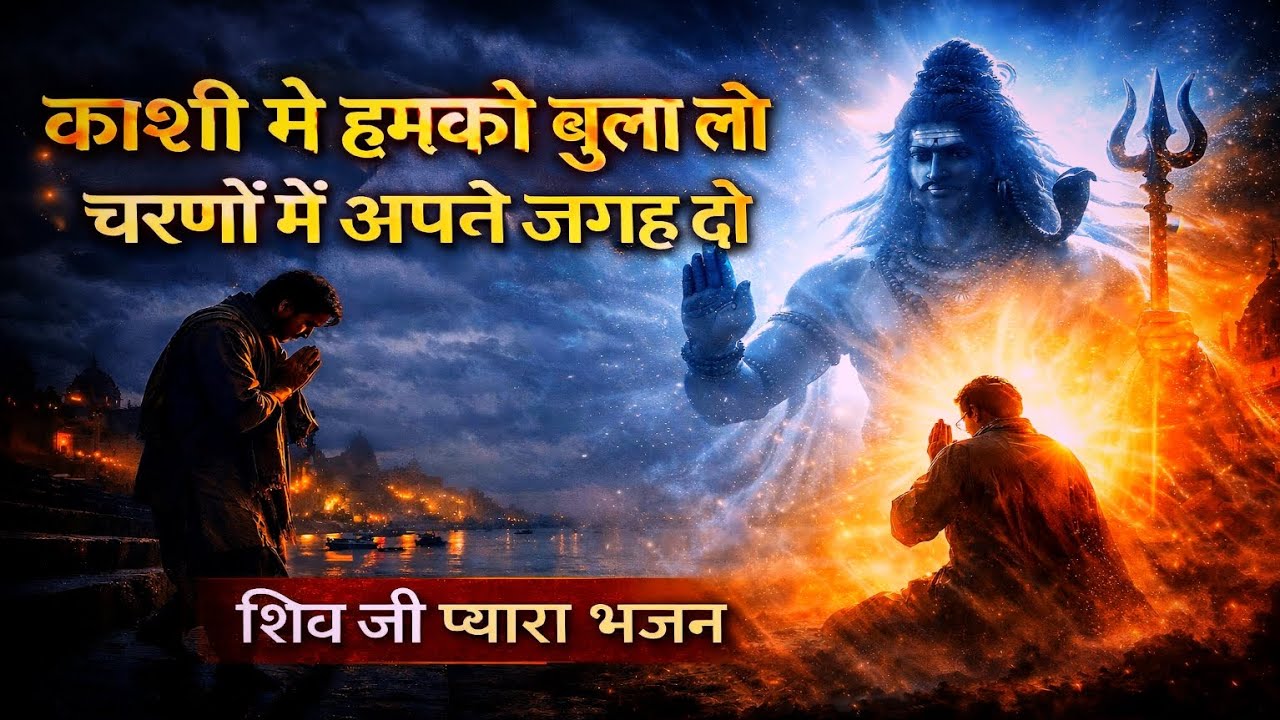 काशी में हमको बुला लो, चरणों में अपने जगह दो | ॐ नमः शिवाय | सुपरहिट शिव भजन #bhajan #shiv #holi2026