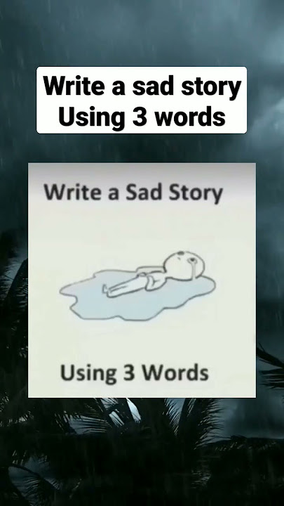 using 3 words #shorts #tiktok #sad #story #sadstatus #fyp #viral #fypシ #trending #like #words #pain