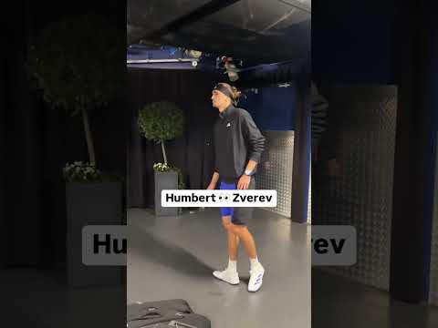 ⚡️Humbert face à Zverev dans le tunnel #tennis #atp #sports