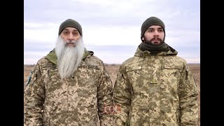 Раввин Ашер-Йозеф Черкасский и его сын Давид поступили на службу в вооруженные силы Украины.