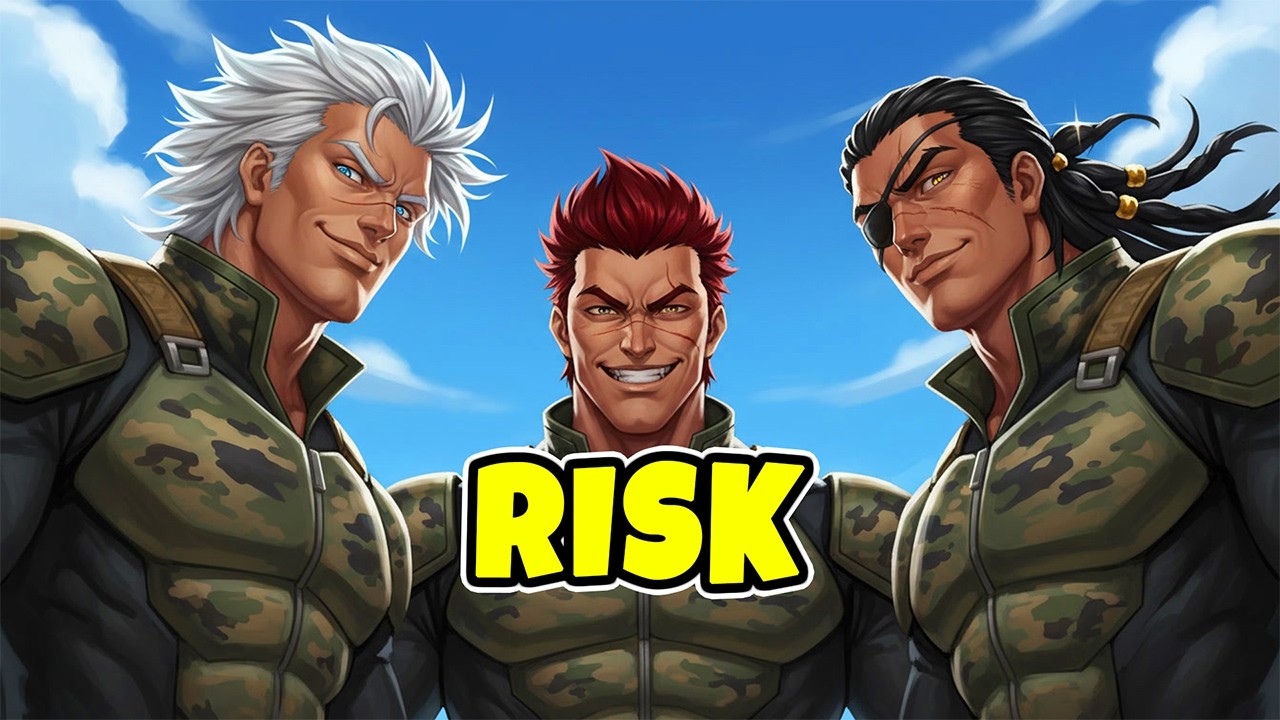 I STOLE The 2 Point GOD HOLD! - RISK