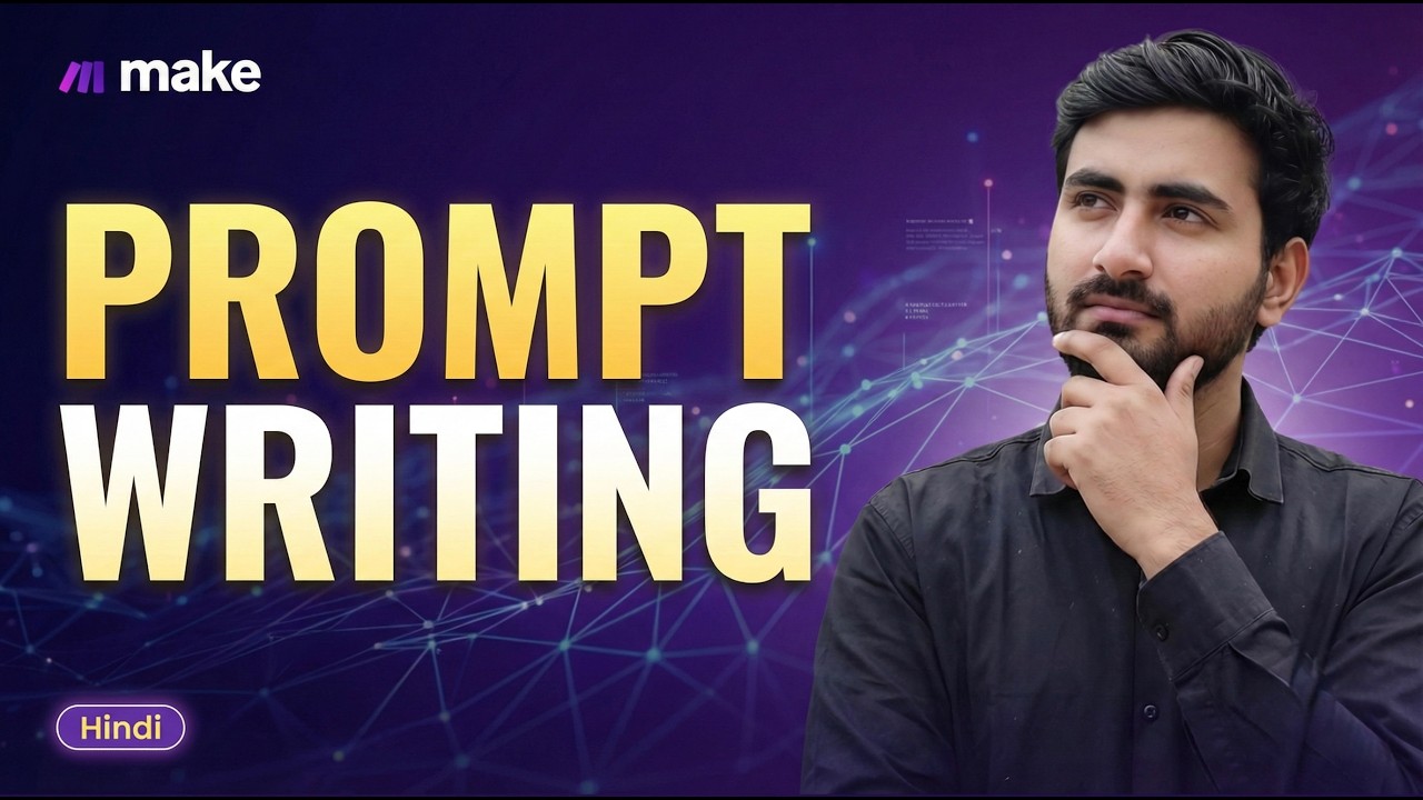 Prompt Writing for AI Automation 🔥 Make.com Full Course in Hindi (Ep - 2) | LLMs Explained |