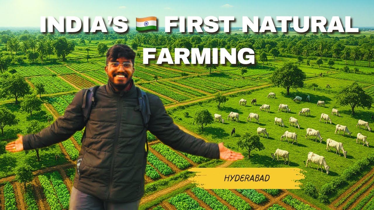 India’s 🇮🇳 First And Largest 🔥 Natural Farming 👨‍🌾 In Hyderabad | AgroTill | Farm Natura #farming