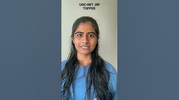 UGC-NET JRF TOPPER DHARMA ARYA #ugcnet