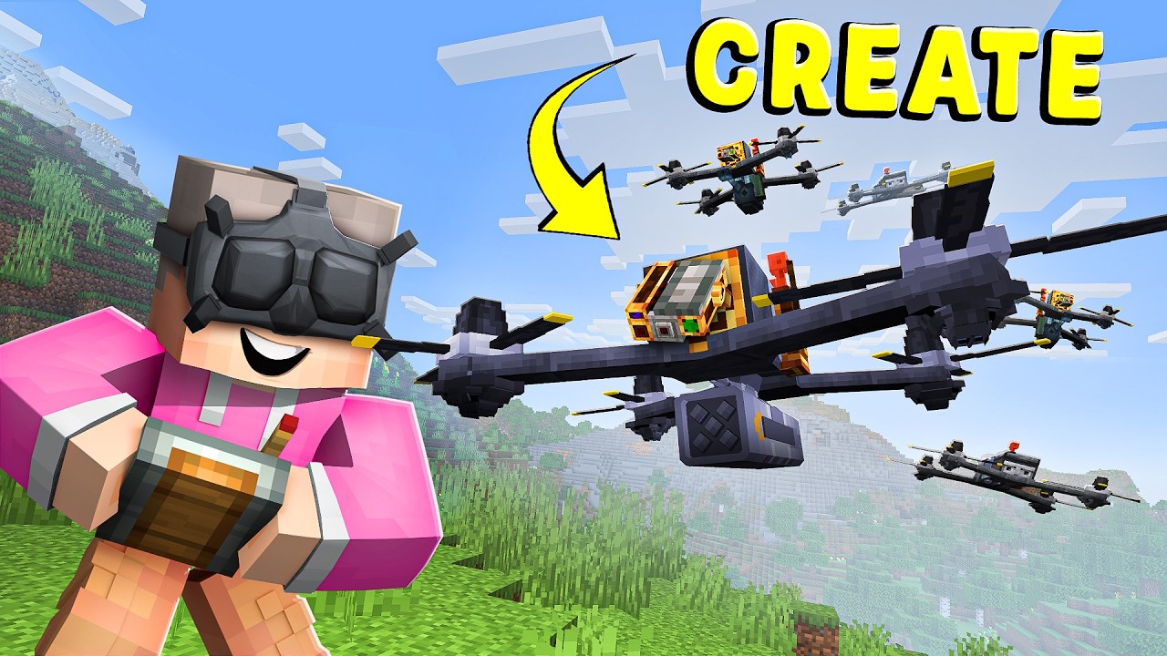 Ich habe eine funktionierende FPV Drohne mit Create gebaut