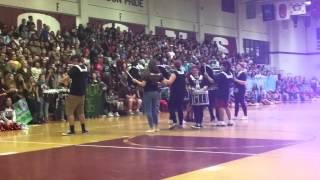 EHS Drum line Homecoming 2015-16