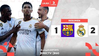 Thumbnail for ¡#BELLINGHAM LE DIO LA VICTORIA AL #REALMADRID EN #ELCLÁSICO! | Barcelona 1–2 Real Madrid | Resumen