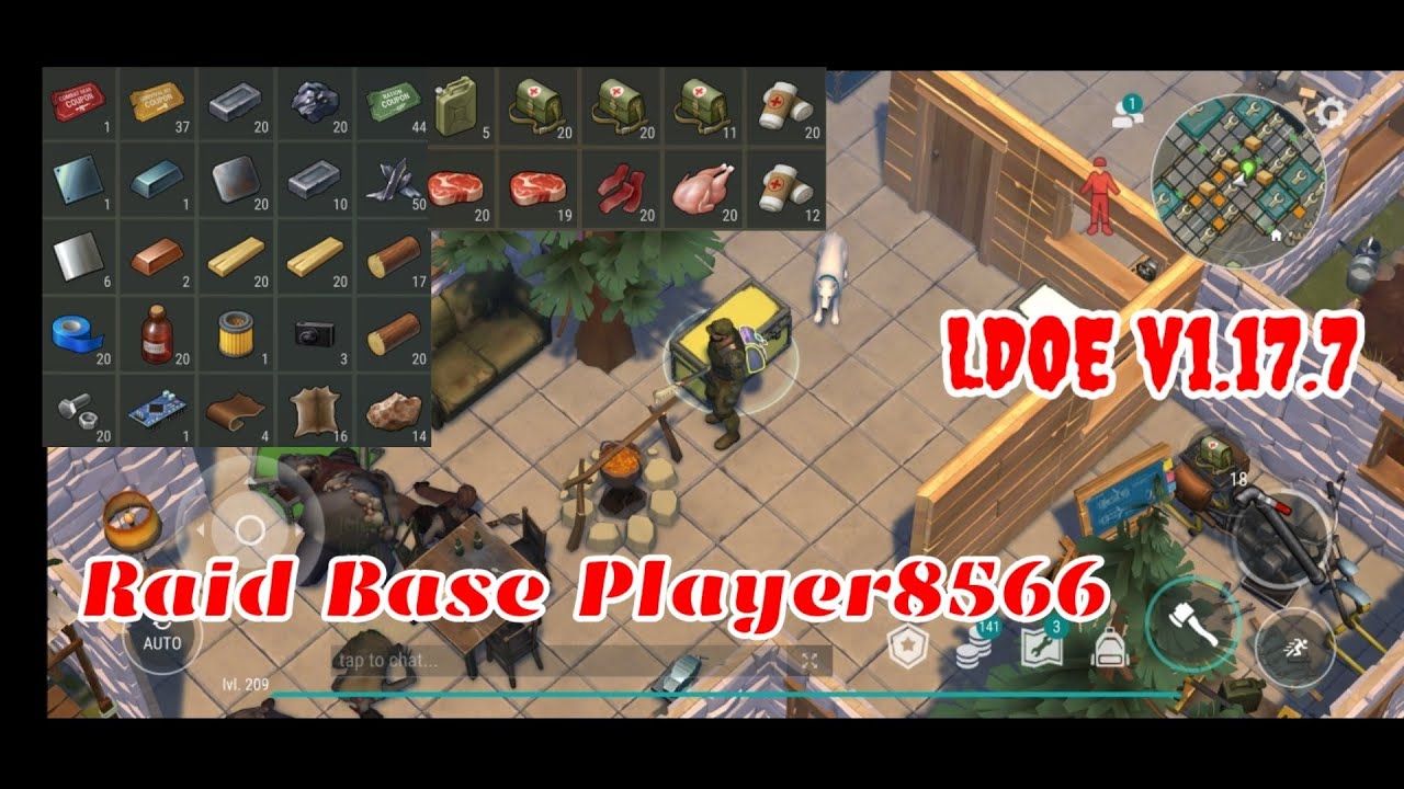 LDOE Raid Base Player8566  Last Day on Earth v1177