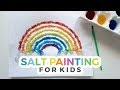 Painting for kids  salt painting