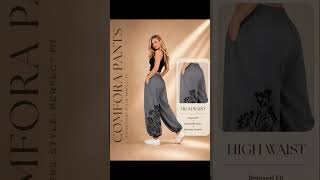 Purano pant limited stock gray color pants is ready to ship. you like it? #comfora #comfortandstyle