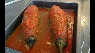 БАКЛАЖАНЫ С МЯСНЫМ ФАРШЕМ В ДУХОВКЕ простой рецепт от Inga Avak БАКЛАЖАНЫ С МЯСНЫМ ФАРШЕМ В ДУХОВКЕ простой рецепт от Inga Avak