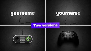 FREE 2D Intro #5 | Game On Logo/Name Reveal | The Best Intro Templates Ever