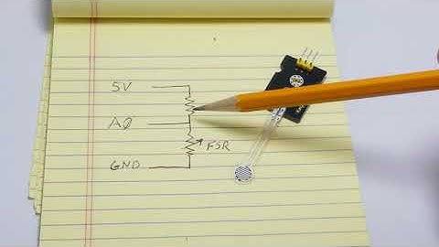 How to use Force Sensitive Resistors (FSR) with Arduino - Simple Force Sensing Arduino Tutorial