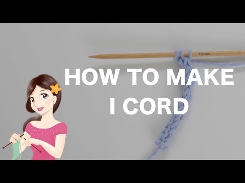 How to Knit an I Cord|English & Continental Style