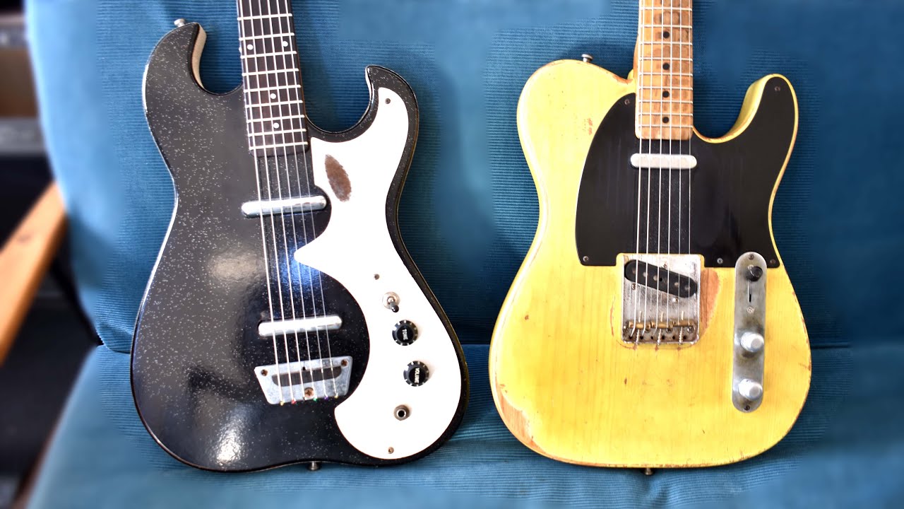 マニア編】ギター 52Tele & Silvertone ダンエレはブラックガードの音