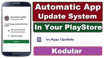 Automatic App Update System in Play Store | In App Updater | Few Blocks | Riyan Talks
