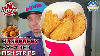 Arby's® Hushpuppy Breaded Fish Strips Review! | theendorsement