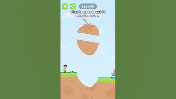 Slice to save/level 40 | funny game 2023 | new Android game 2023 #shorts #gaming #funny #trending