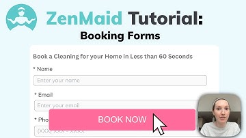 How to create a booking form in ZenMaid