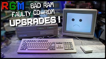 Commodore AMIGA A2000 SERVICE and Upgrades Nakamichi MJ-516 5 disc CD ROM GOTEK drive A2300 Genlock