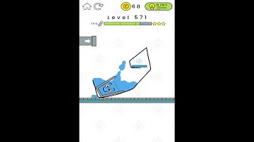 Happy Glass Level 571. 3 Stars Walkthrough