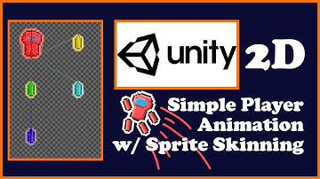 Simple 2D Animation w/ Unity Sprite Skinning / 2021 (Tutorial)