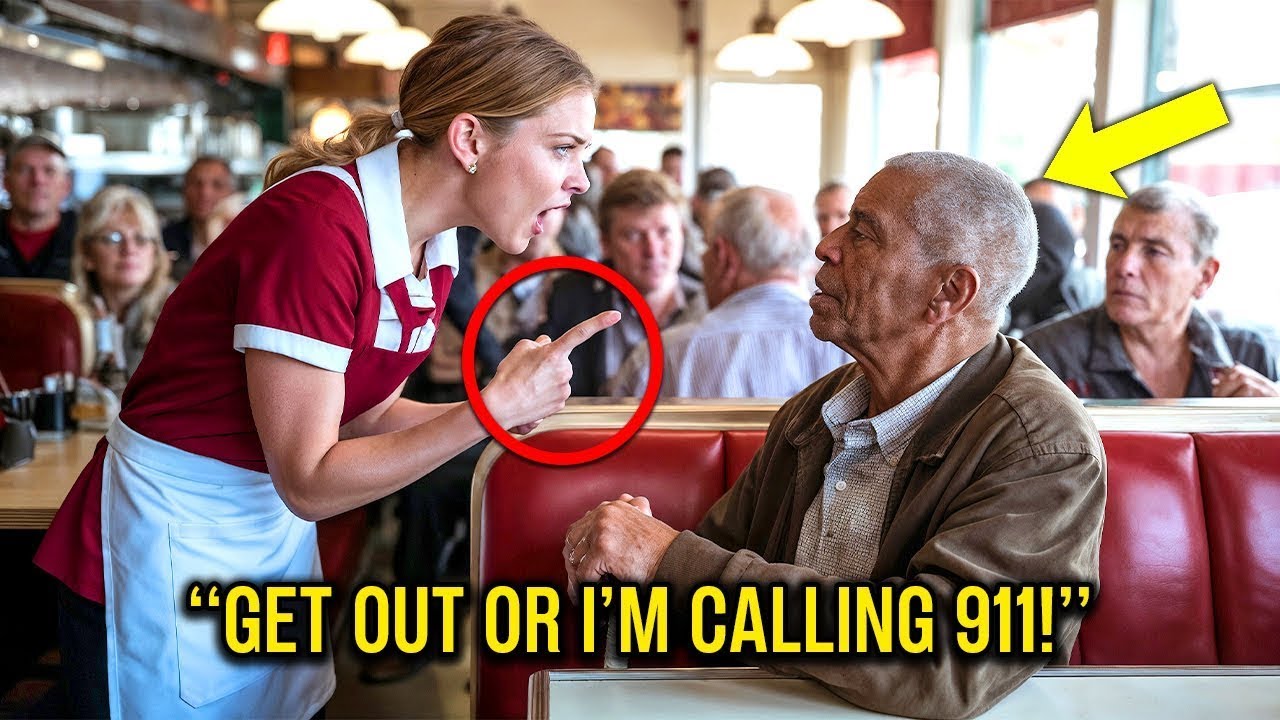 Waitress Refuses Service to (Black Veteran) and Calls 911, Turns Pale When She See