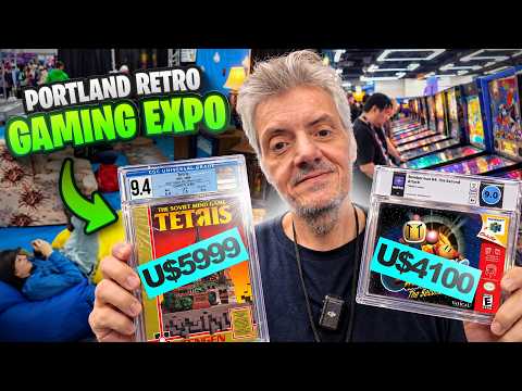 HUNTING FOR RARITIES AT THE PORTLAND RETRO GAMING EXPO!