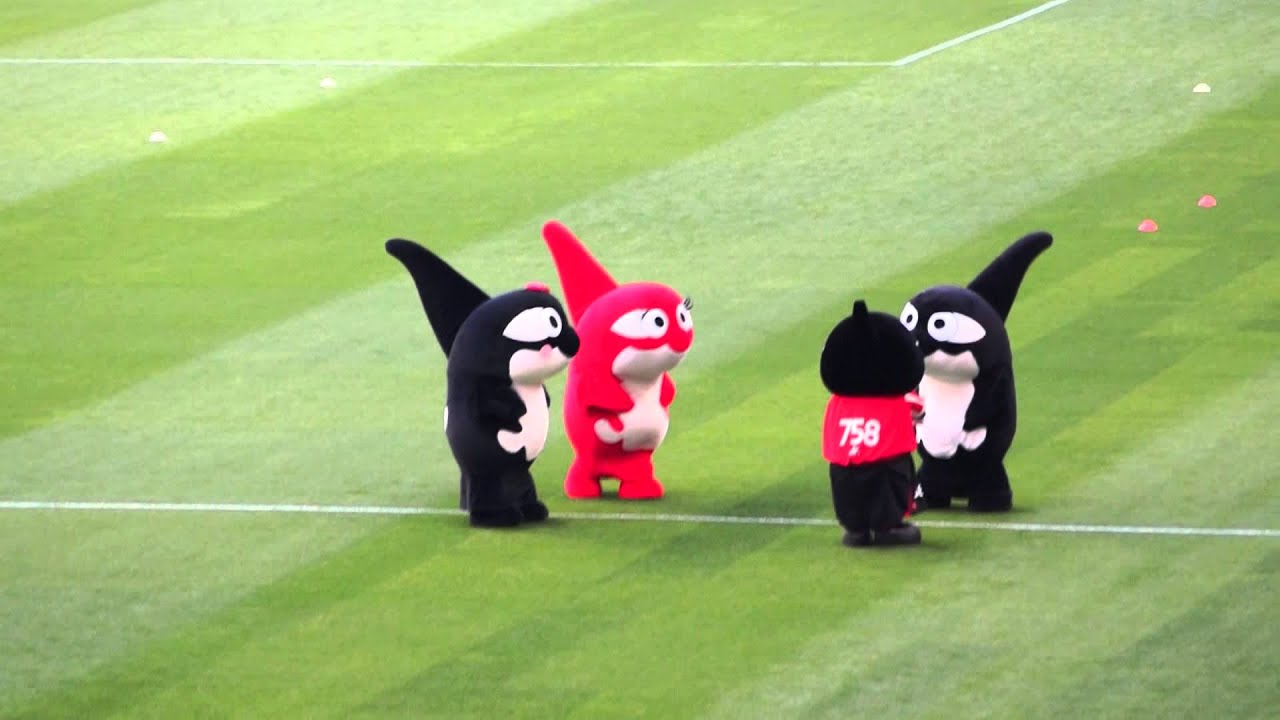 グランパスくんファミリー　ダンスショー 「あたりまえ体操」 2013/05/06