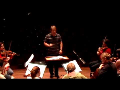 Seattle Symphony Music Director Designate Ludovic Morlot Rehearses the Orchestra