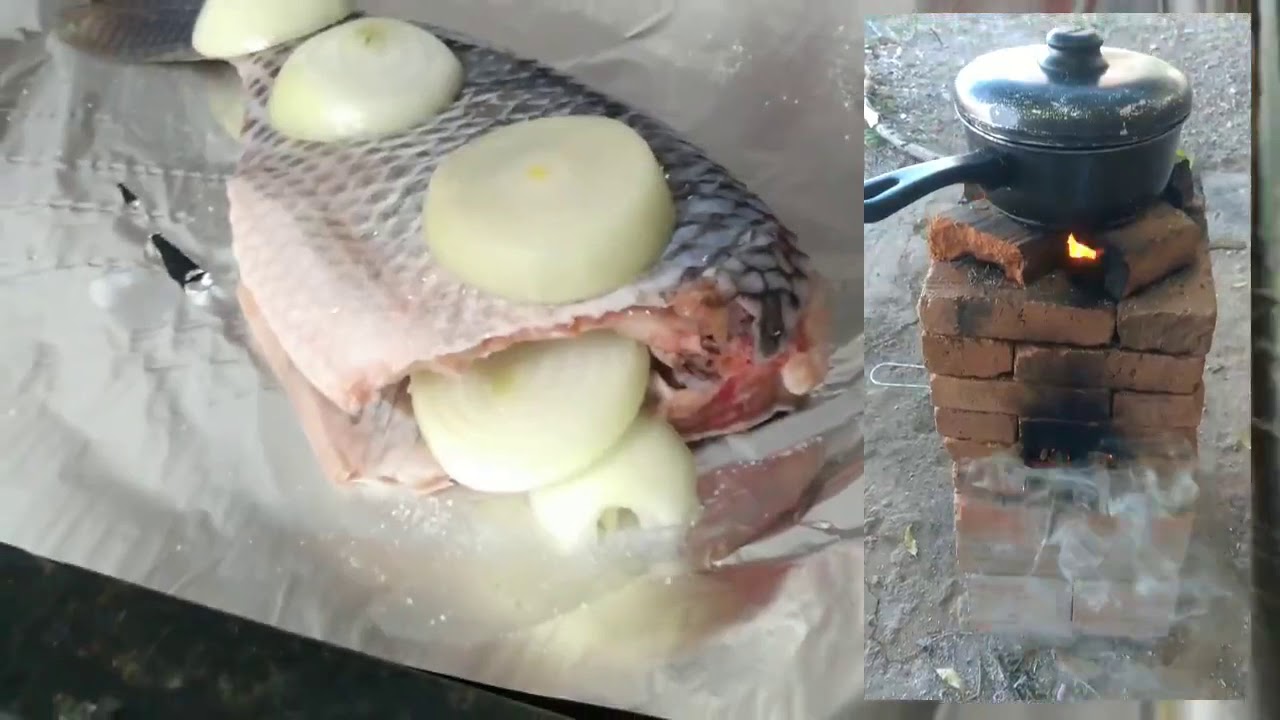 COMO FAZER TILÁPIA ASSADA COM CEBOLA NO PAPEL ALUMÍNIO YouTube