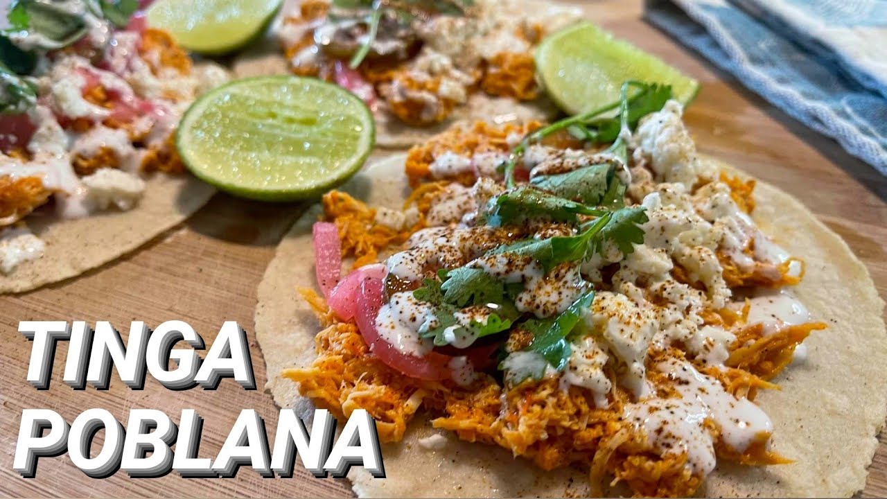 The Instant Pot Pulled Chicken Recipe You'll Be Making on Repeat Best Tinga Poblana Tacos