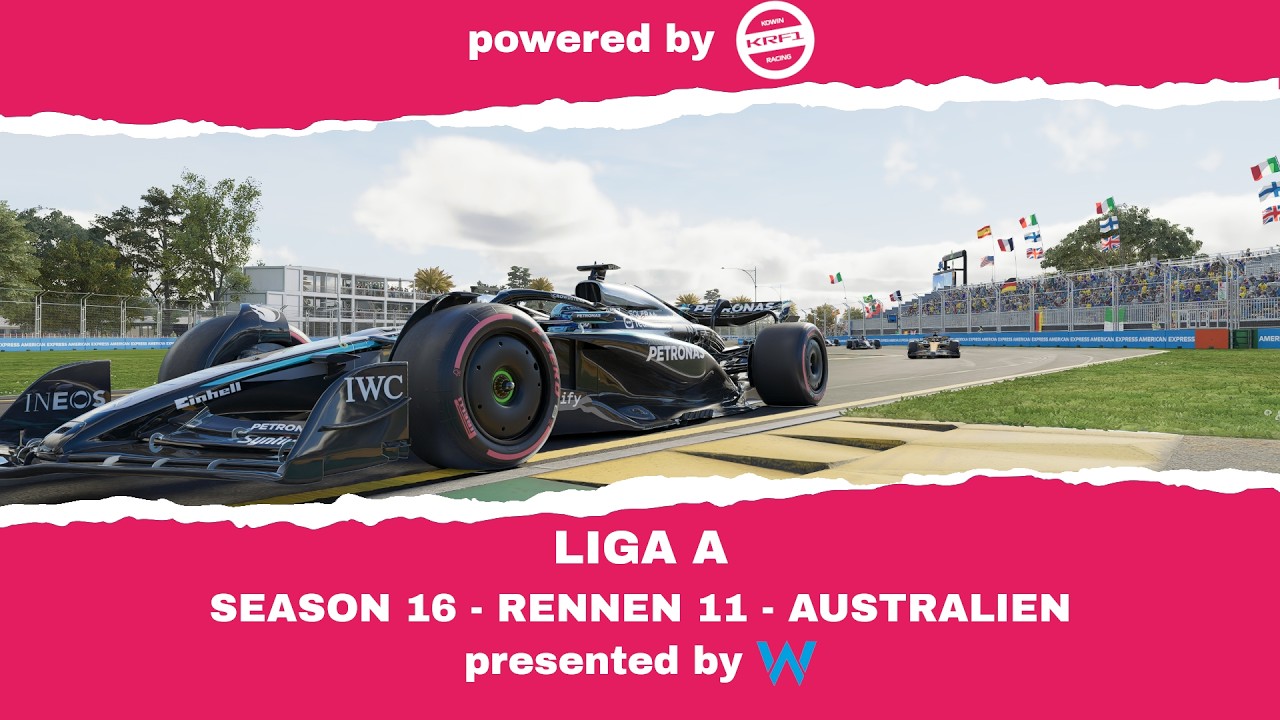 KRF1 | Liga A | Season 16 | Rennen 11 - Australien - YouTube
