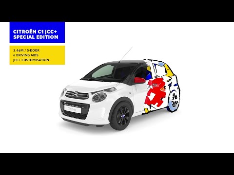Citroën C1 JCC+ designed by Jean-Charles de Castelbajac, art you can drive