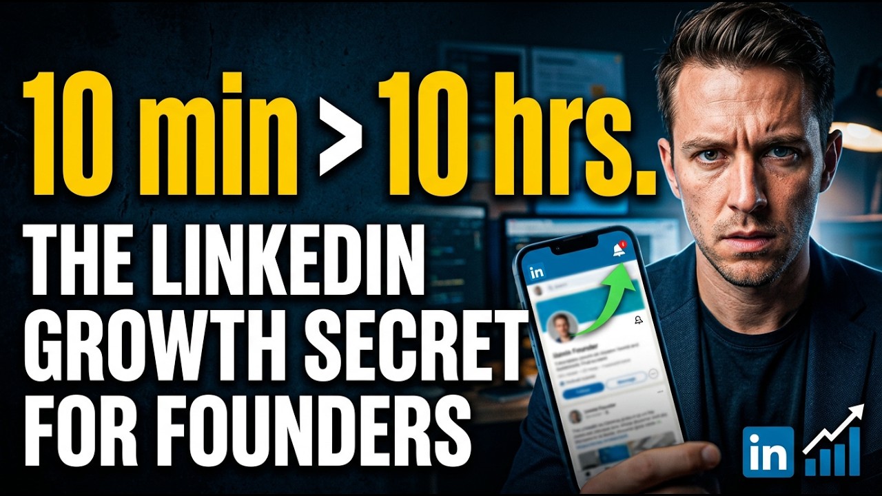 The Biggest Mistake Founders Make With Content in 2026 - YouTube