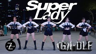 [KPOP IN PUBLIC / ONE TAKE] (여자)아이들((G)I-DLE) - 'Super Lady'  | DANCE COVER | Z-AXIS FROM SINGAPORE Resimi