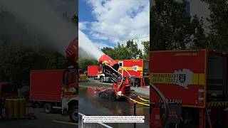 Powerful Firefighting Robot Cannon