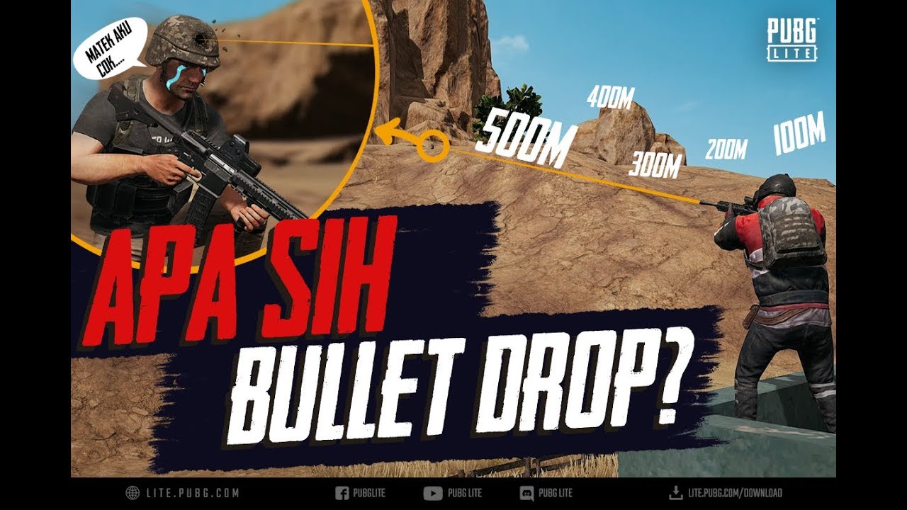 PUBG LITE [BAHASA] - Apa itu Bullet Drop? - 