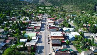 Details Ouray Colorado, 4K Aerial Guide