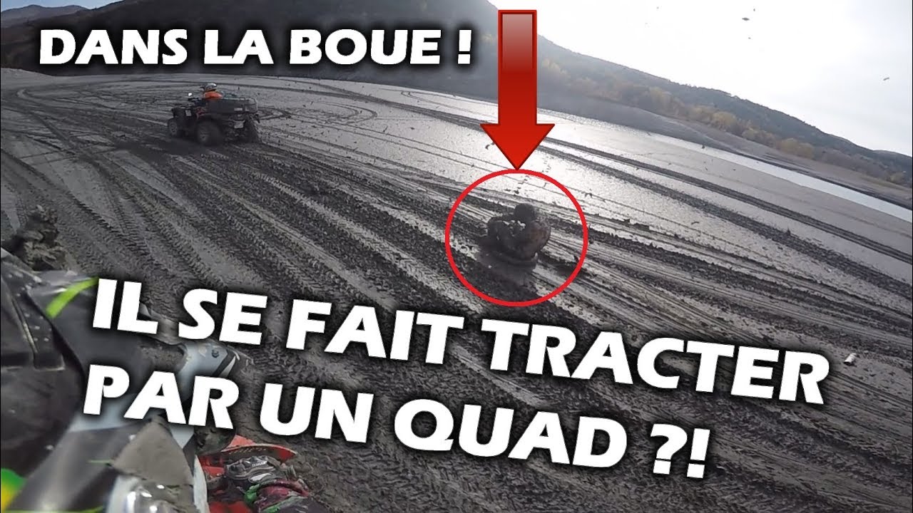 ON LE TRACTE EN QUAD DANS LA BOUE ! YouTube