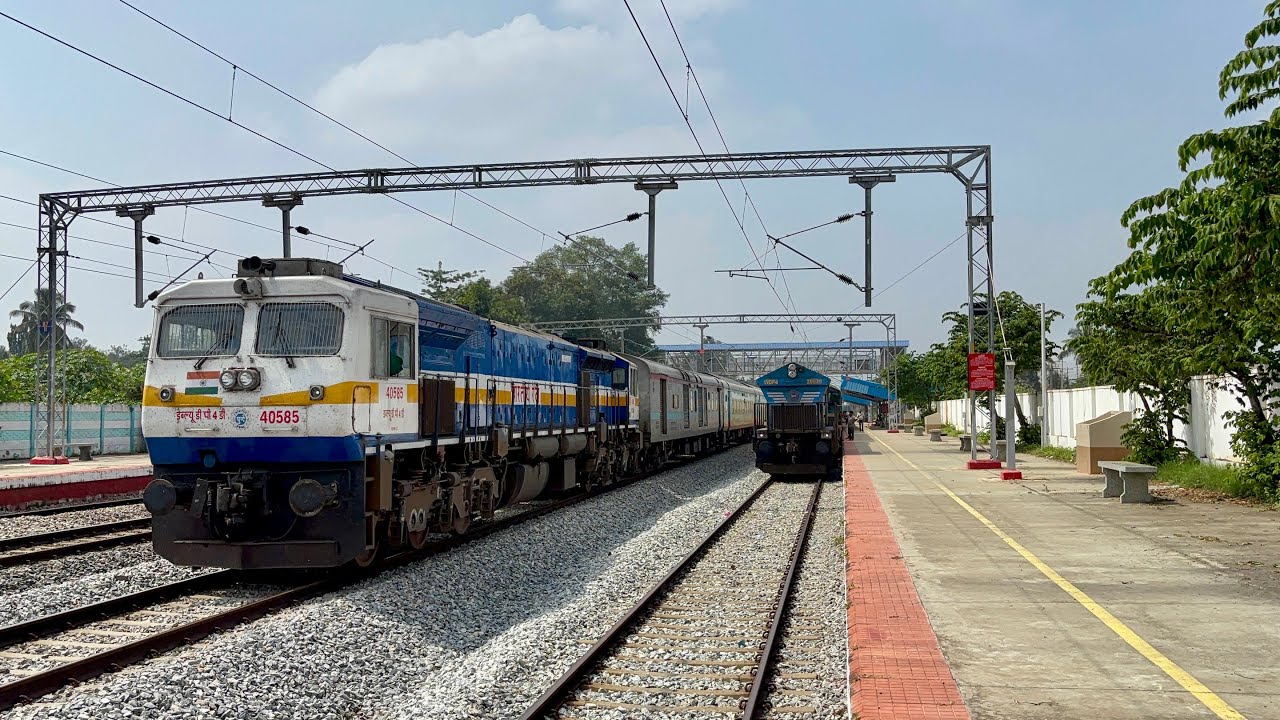 25 in 1 Superfast Diesel & electric actions on Bangalore, Hubli & Shivamogga Line | Indian Railways