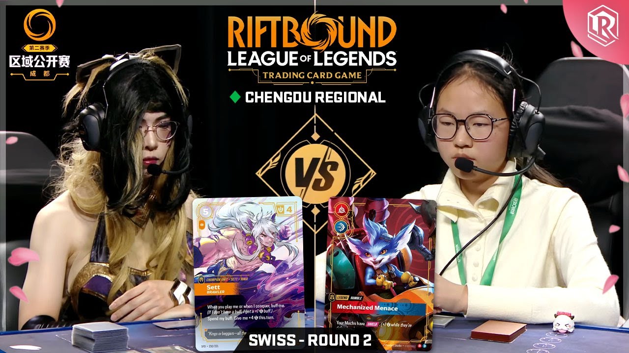Riftbound Spiritforged Regional - Sett vs Rumble - Round 2 | Chengdu, China