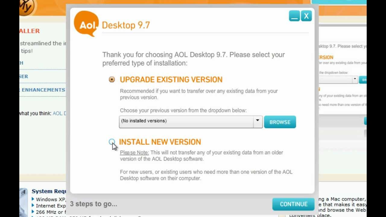 How To Install AOL Desktop 9 7 YouTube