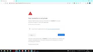 Unsafe Browser Warning screenshot 2