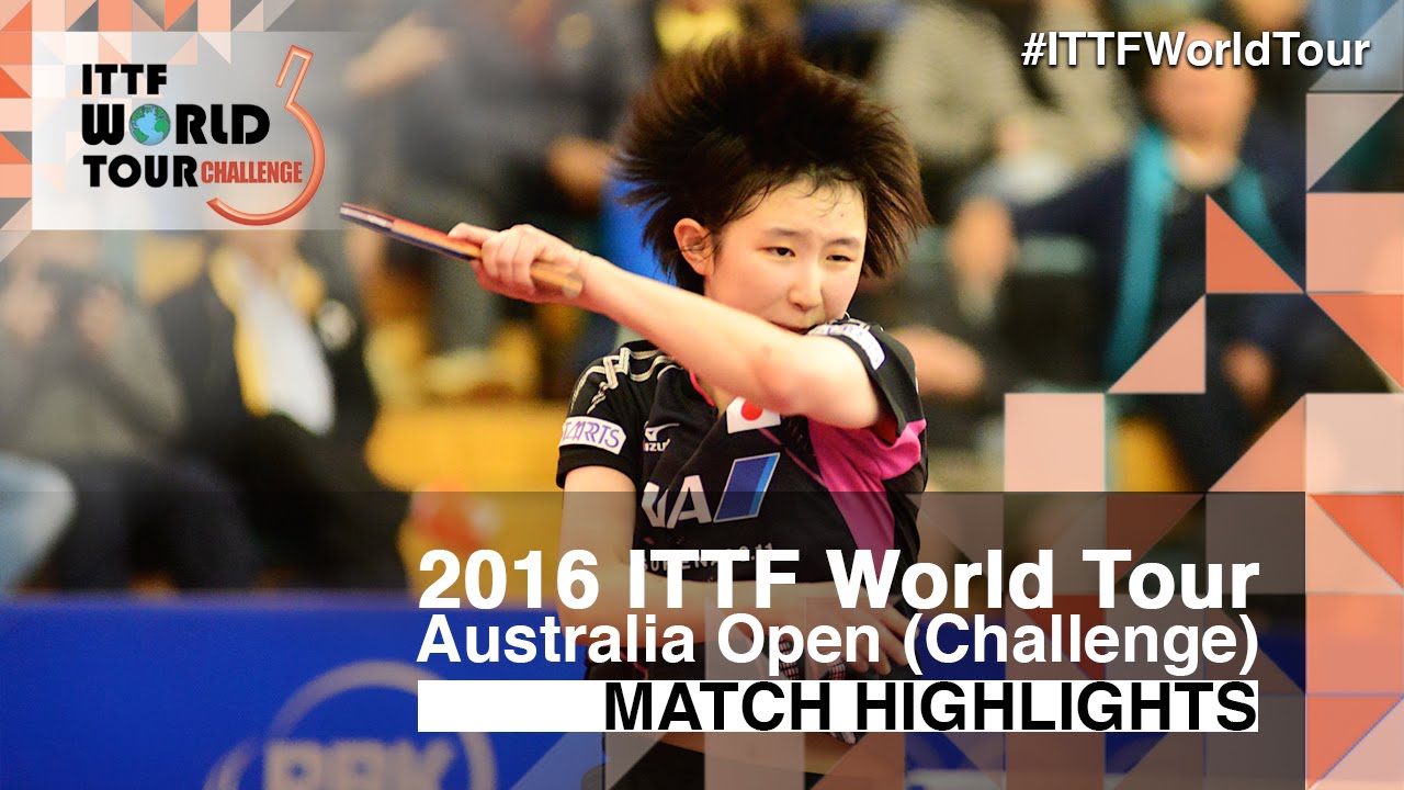 2016 Australian Open Highlights: Hitomi Sato vs Hina Hayata (1/2) - YouTube