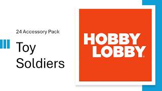GREAT Hobby Lobby find for Toy Soldier Guys