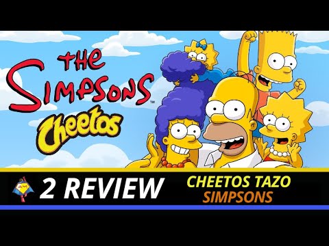 Вторая полная серия  Tazo Cheetos Simpsons c 51 по 100 номер 2003 год.